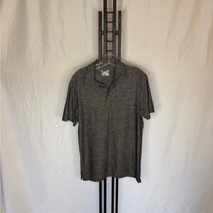Under Armour Heather Gray Polo Shirt